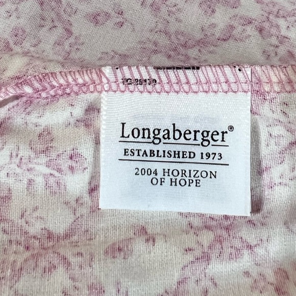 2004 Longaberger Horizon of Hope Basket, Liner, Lid, and Protecter Set - Picture 8 of 8